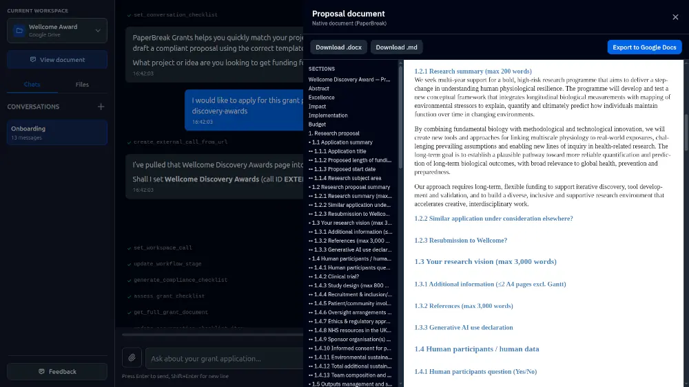 In-Platform Document